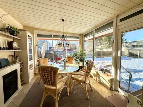 sehr schöner und voll beheizter Wintergarten - 