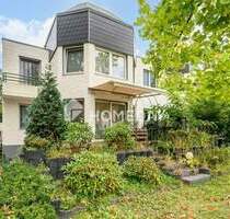 Stilvolles 5-Zimmer-Reihenendhaus mit besonderer Architektur und schönem Garten in Frohnau - Berlin