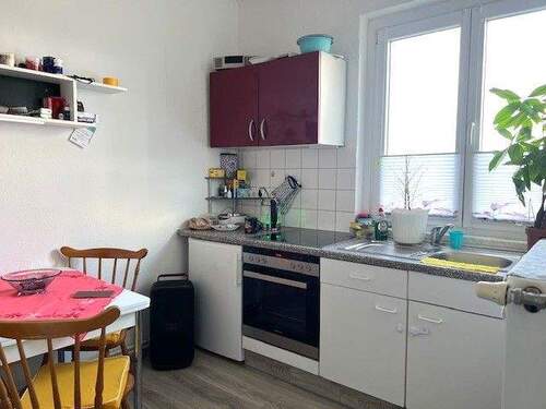 Küche - Etagenwohnung mit 54,00 m² in Güstrow - Güstrow zur Miete