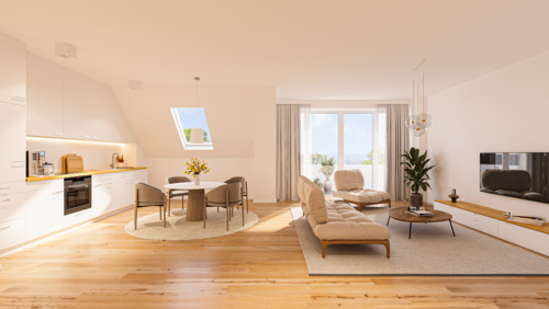 Wohnbeispiel - Etagenwohnung mit 52,90 m&sup2; in Eckernförde zum Kaufen