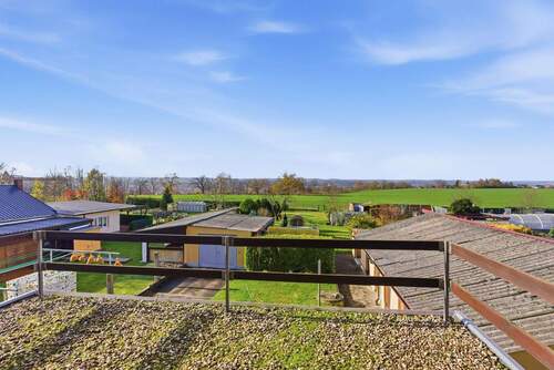 Blick von der Terrasse im Obergeschoss - 7 Zimmer Mehrfamilienhaus, Wohnhaus zum Kaufen in Pirna