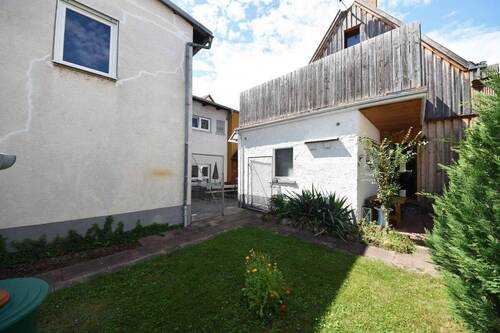 Garten Richtung Innenhof - 