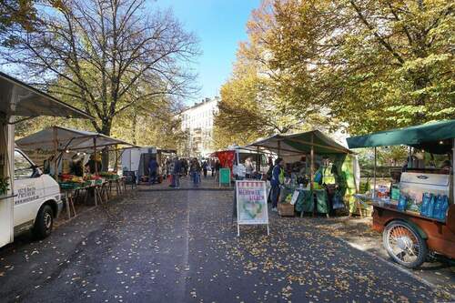 Markt am Kollwitzplatz in der Umgebung - 