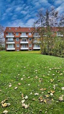 freie Sicht in großen Garten - 