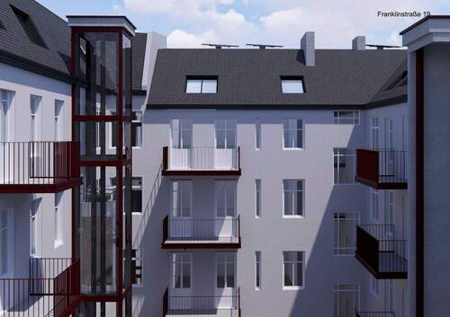 F19 - Visu Hof - 1 Zimmer Etagenwohnung in Berlin