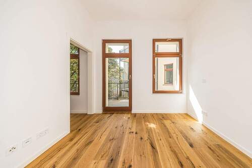 Schlafzimmer - Etagenwohnung mit 98,00 m² in Leipzig zum Kaufen