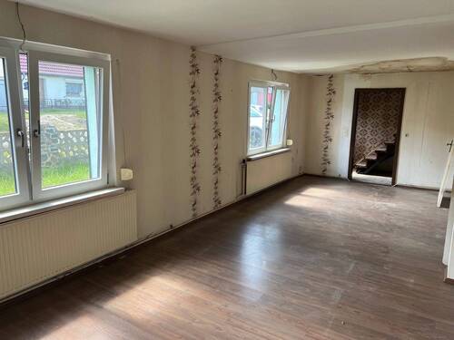 Wohnzimmer - Doppelhaushälfte mit 130,00 m² in Kröslin zum Kaufen