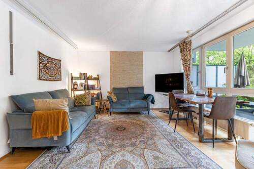Wohn-/Essbereich - 3 Zimmer Etagenwohnung zur Miete in München