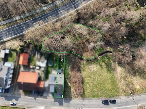 Luftbild - 5 Zimmer Reihenmittelhaus in Laufach