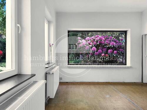 Wohnzimmer - 3 Zimmer Einfamilienhaus in Hamburg