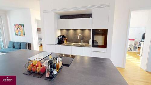 Blick in die hochwertige Einbaukueche - 