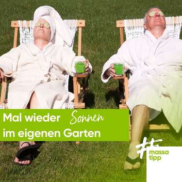Sonne im eigenen Garten - 