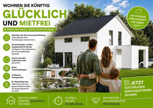 Ihr Traumhaus mit massa haus - 5 Zimmer Einfamilienhaus zum Kaufen in Bad Schönborn