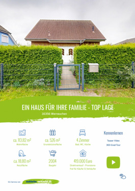 Exposé anfordern!.png - 4 Zimmer Einfamilienhaus zum Kaufen in Werneuchen