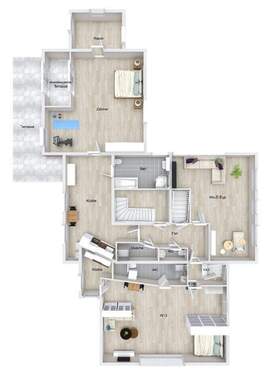 Grimfeld 5a - 3D - Dachgeschoss - Image - 