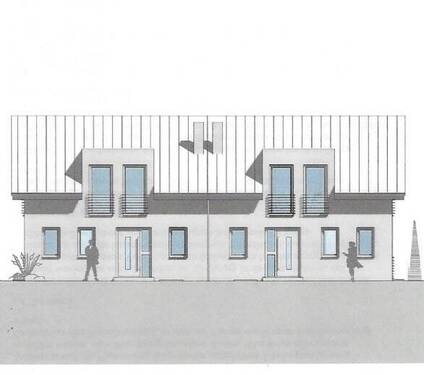 Ansicht Eingangsbereich - 4 Zimmer Doppelhaushälfte in Schopfheim