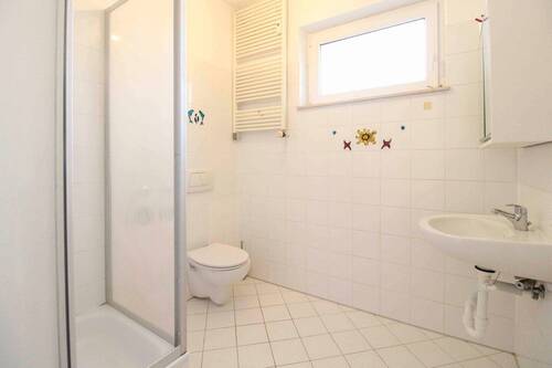 Badezimmer - 1 Zimmer Etagenwohnung in Frankfurt am Main