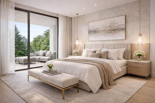 Visualisierung_ Schlafzimmer.jpg - Breimer Lofts I WE0507 I Moderne 3-Zimmer Wohnung mit Terrasse