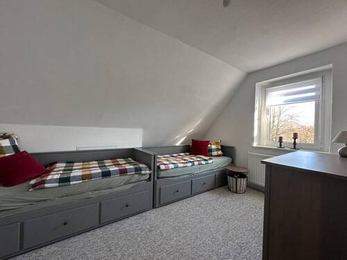 Schlafzimmer I im Dachgeschoss - 
