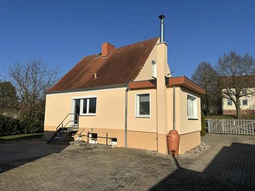 Ansicht west - 5 Zimmer Einfamilienhaus zum Kaufen in Dahmen / Großen Luckow