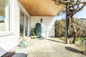 Terrasse, teilweise überdacht - 