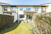 Hausansicht aus dem Garten - 5 Zimmer Reihenmittelhaus zum Kaufen in München