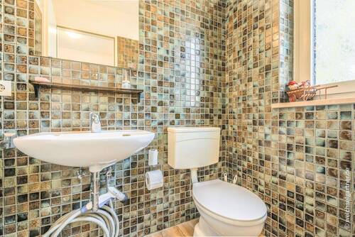 Blick in das Gäste-WC - 