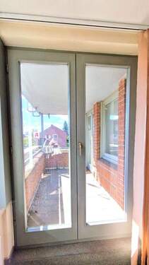 Zugang Balkon von der Küche aus - 