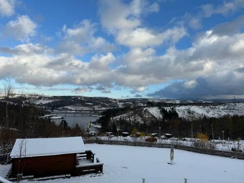 Freier Ausblick vom Garten und Balkon! - 