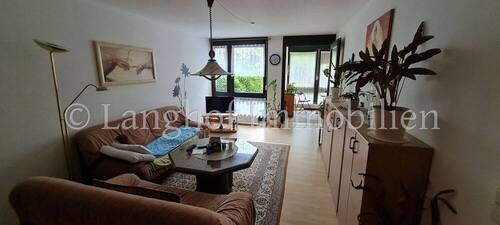 Wohnzimmer Richtung Loggia - 2-Zimmer-Terrassenwohnung, gut vermietet, nur einen Steinwurf vom Wöhrder See entfernt in der Dr.-Carlo-Schmid-Str.