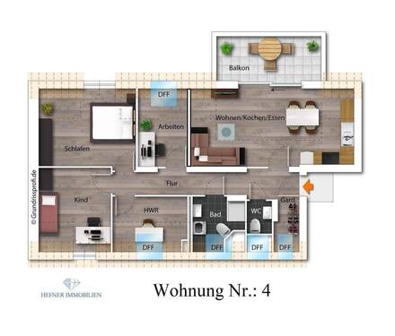 Wohnung Nr.: 4! - 