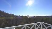 Herrliche Fernsicht von der Terrasse - 