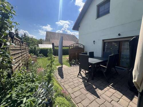 Terrasse - Einfamilienhaus mit 124,00 m&sup2; in Bad Düben zum Kaufen