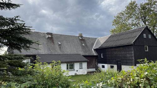 Ansicht Rückseite - 7 Zimmer Bauernhaus, Landhaus in Hermsdorf