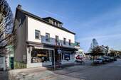 Straßenansicht - Wohn-Geschäftshaus -7 Einheiten - 4 Doppelgaragen - Zentrum - TOP LAGE