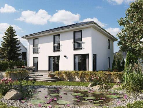 Fl152 RE - Gartenansicht - Schick und gradlinig - die perfekte Form zum stadtnahen Wohnen in Apolda