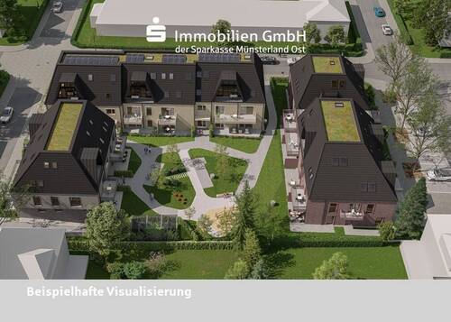 Bauprojekt Elbehaus - Projekt Lukarnen - Attraktives Invest: Elbehaus mit acht Wohnungen - so wohnt Münster morgen!