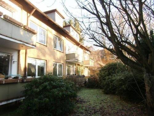 Ansicht hinten - 2 Zimmer Etagenwohnung zur Miete in Hamburg