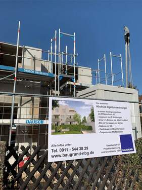 bereits im Rohbau - 3 Zimmer Etagenwohnung zum Kaufen in Fürth