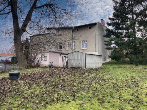 Rückansicht Haus - 8 Zimmer Einfamilienhaus in Lutherstadt Eisleben