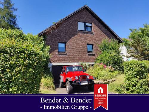 Hausansicht - Verklinkertes Einfamilienhaus in Flammersfeld auf großem Grundstück mit separatem Bauplatz!