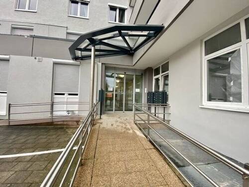 Haupteingang Wohnanlage - 