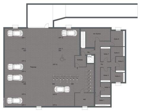 Kellergeschoss - 