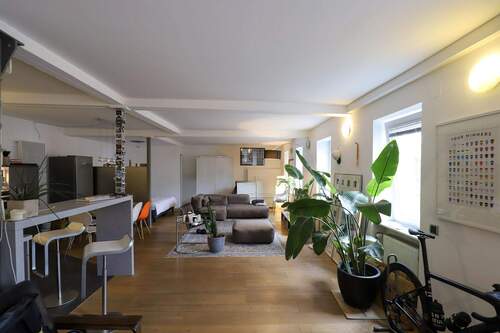 Wohnen-Essen-Arbeiten Erdgeschoss-Ansicht 1 - 5 Zimmer Mehrfamilienhaus, Wohnhaus in Darmstadt