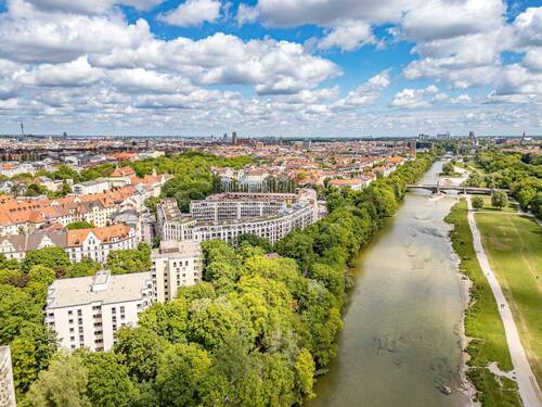 die Isar vor der Haustür - 