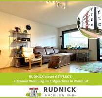 RUDNICK bietet GEPFLEGT: 4-Zimmer Wohnung im Erdgeschoss in Wunstorf