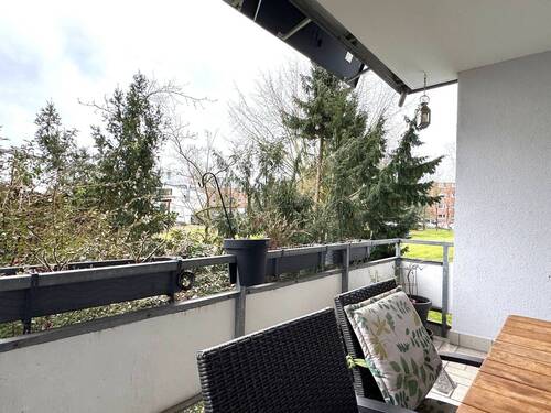 Balkon - 4 Zimmer Etagenwohnung in Wunstorf