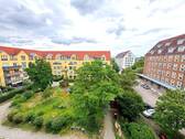 Blick vom Frühstücksbalkon - 