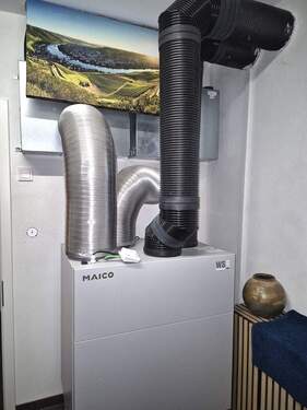 Lüftungsanlage mit Wärmerückgewinnung - 