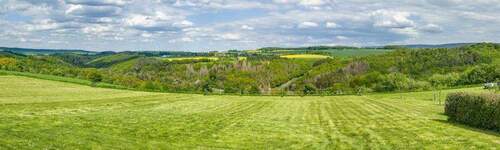 Panoramablick vom Objekt Villa Hunsrück - 